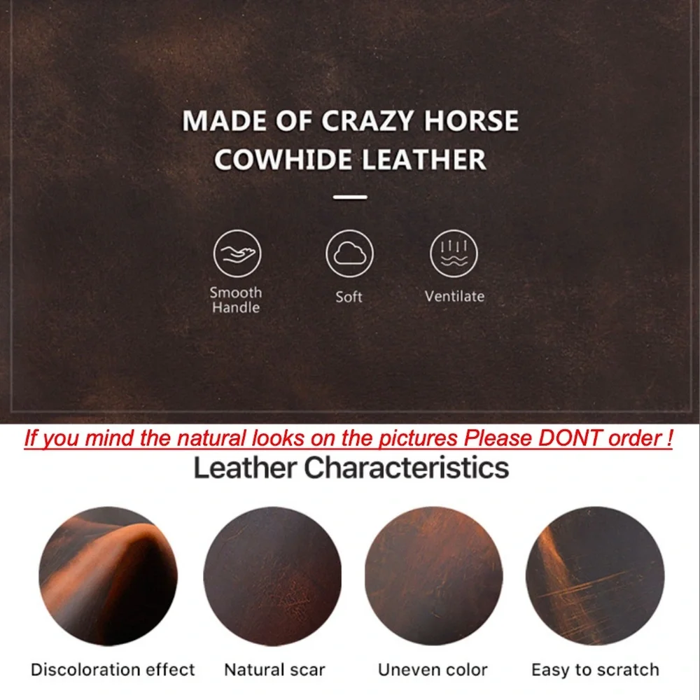Brand NEW Top Grain Leather 14.2